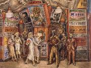Reginald Marsh Twenty Cent Movie oil painting reproduction